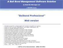 Tablet Screenshot of bondsmansoftware.com